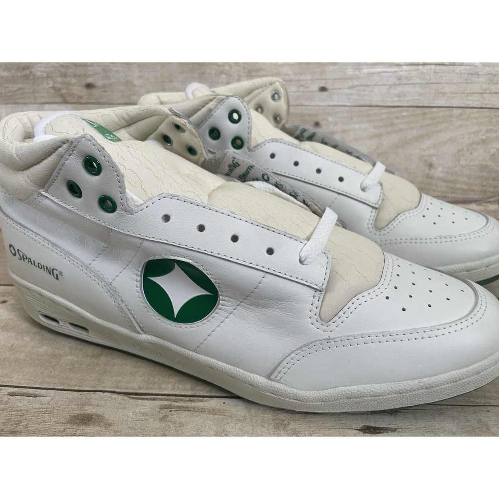 Vintage Spalding High Top Sneaker Athletic Shoes Prop Display Collector 80s, NOS